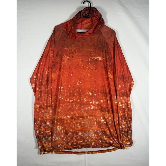 Other - Seatec Outfitters Hooded Shirt Men's XL Fly Fishing Layer 'Spiny Lobster' EX L/S